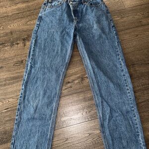 Princess Polly Light Blue Denim Jeans